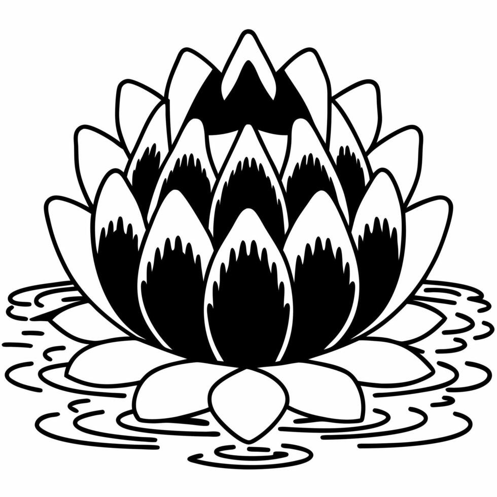 Loy Krathong with Lotus Flowers concept as Create a illustration of a Loy Krathong decorated with lotus flowers isolated against a white background The design emphasizes th Square Set 3 Square vector
