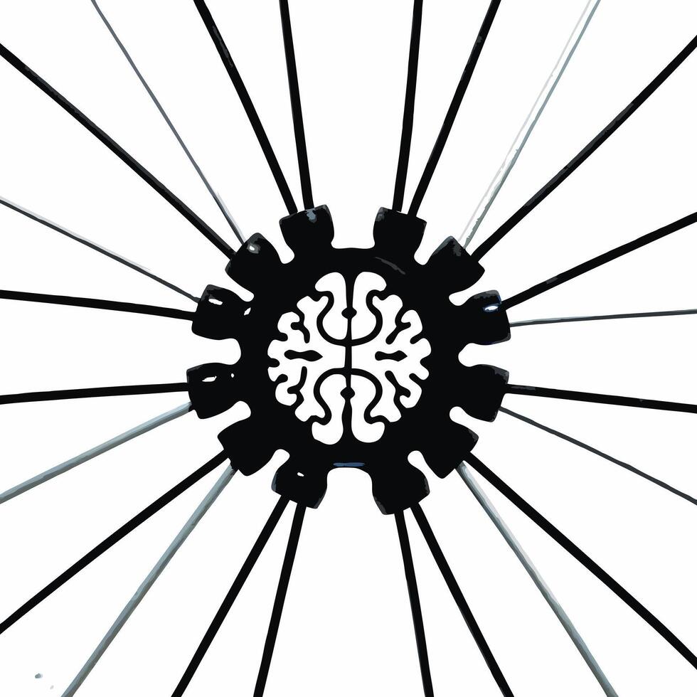 Neuro enhanced ESG innovation brainstorming concept as Extreme close up of synapses firing in brain tissue during an ESG innovation session Camera pans across multiple connected b Square Square vector