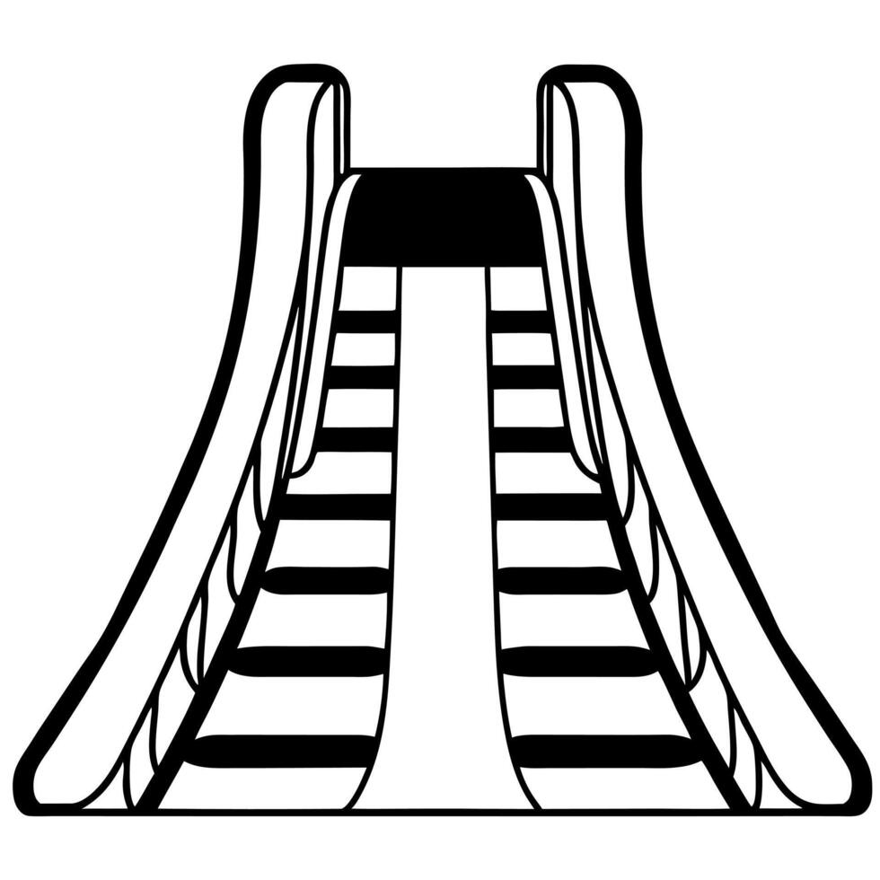 Politician approval rating rollercoaster concept as of a rollercoaster track representing fluctuations in a politicians approval rating Camera follows the tracks ups and do Square Square vector