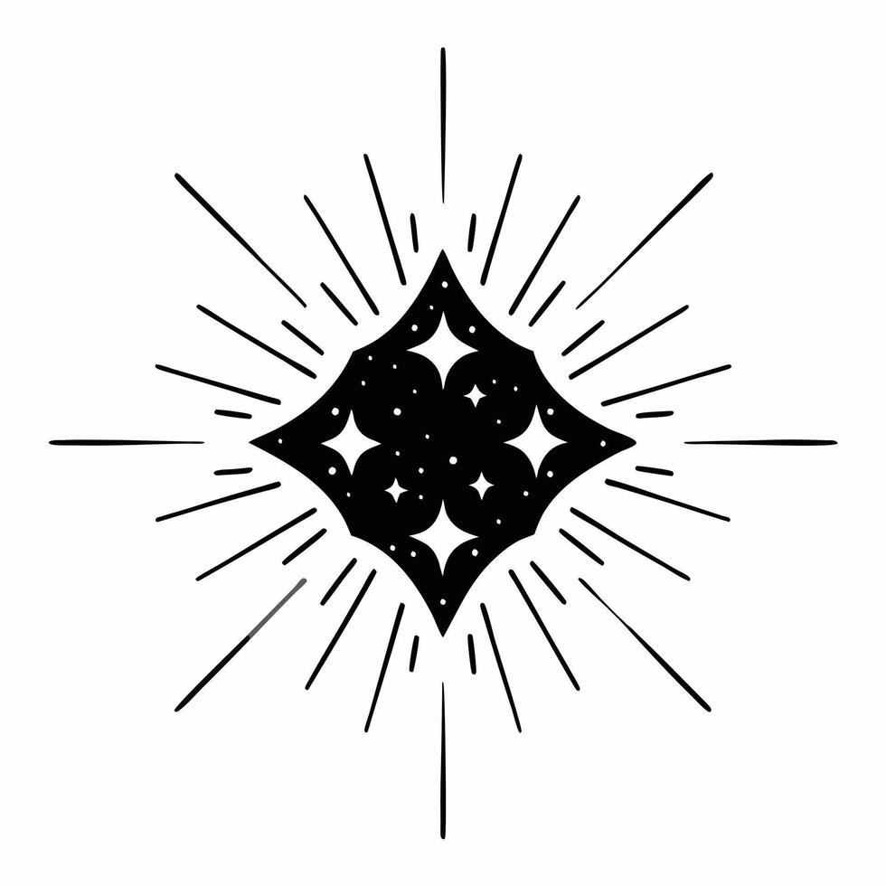 Prediction nebula with integrity constellations concept as Medium shot of a colorful prediction nebula with constellations representing integrity measures Camera slowly moves thro Square Square vector