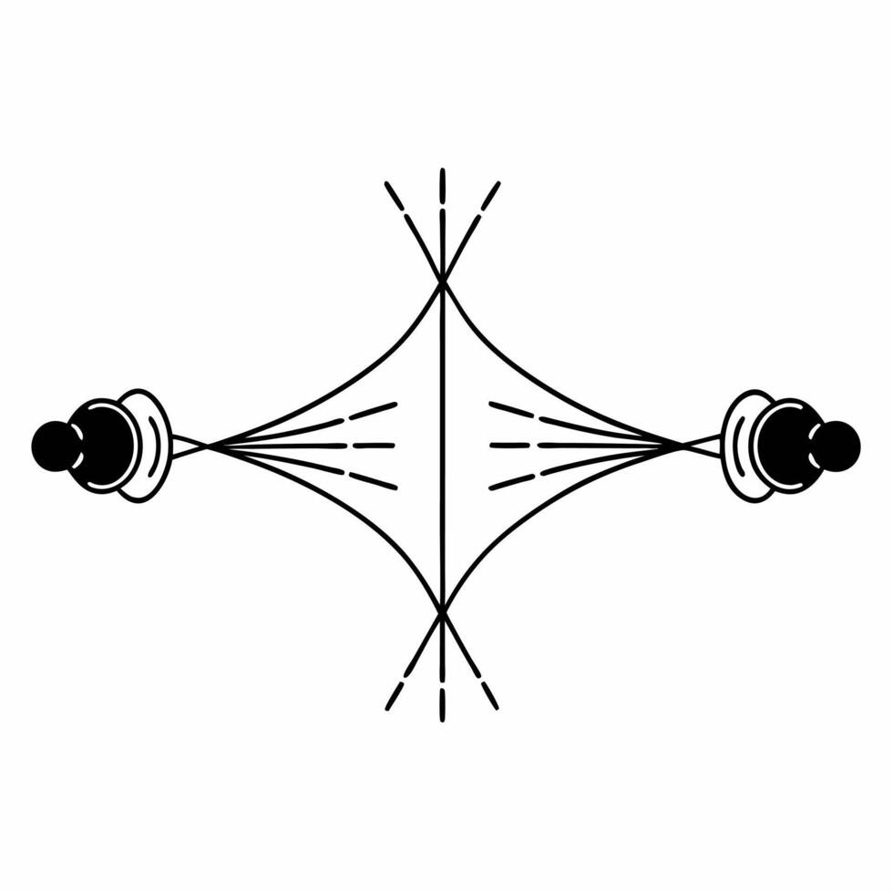 Quantum entangled voting particles concept as Close up of glowing particles representing votes quantum entangled across space Camera moves through the particle field showing insta Square Square vector