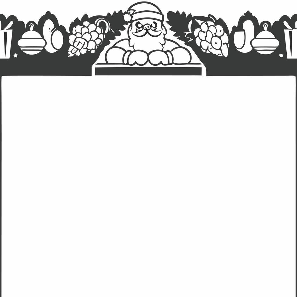 Santas Floating Candy Cane concept as Feature a candy cane floating in mid air against a white background showcasing its defiance of gravity The design focuses on the candy canes Square Square vector
