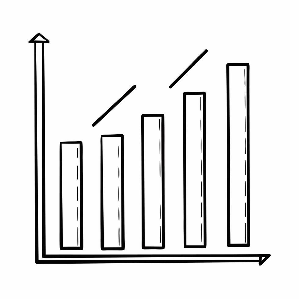 Soft Abstract Business Graph with Bokeh Lights concept as An abstract business graph ascending with bokeh light effects The camera pans upward symbolizing growth innovation and po Square Square vector