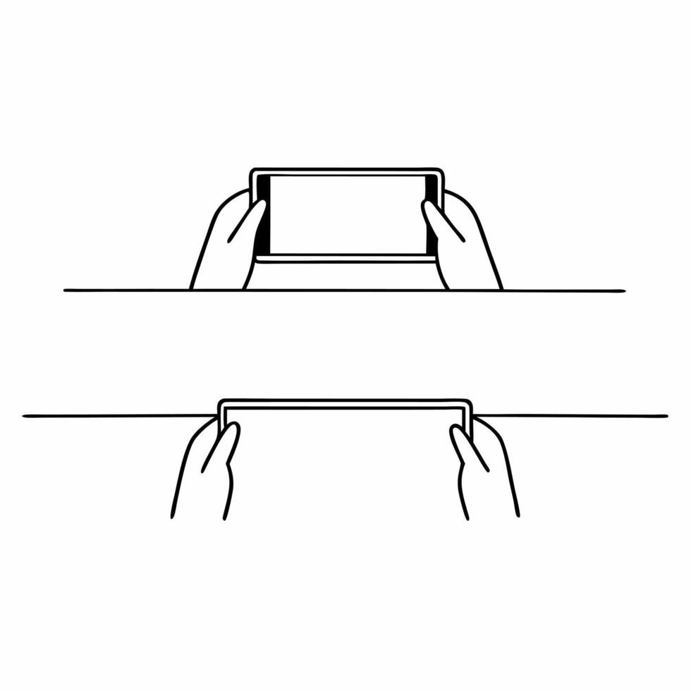Unexpected windfall celebration concept as Dolly shot moving towards a person checking their phone their expression changing from neutral to shock and then elation The camera pans Square Square vector