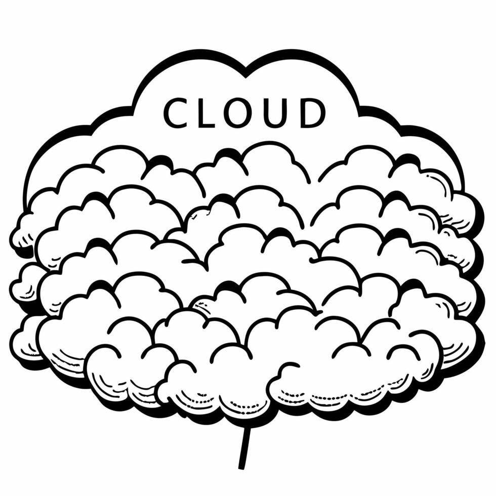 White emotional vocabulary cloud concept as Illustration of a white cloud filled with emotional vocabulary words Camera pans across the cloud revealing diverse emotional language Square Square vector