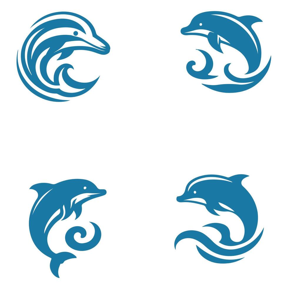 Aqua Voyage collection logo design vector
