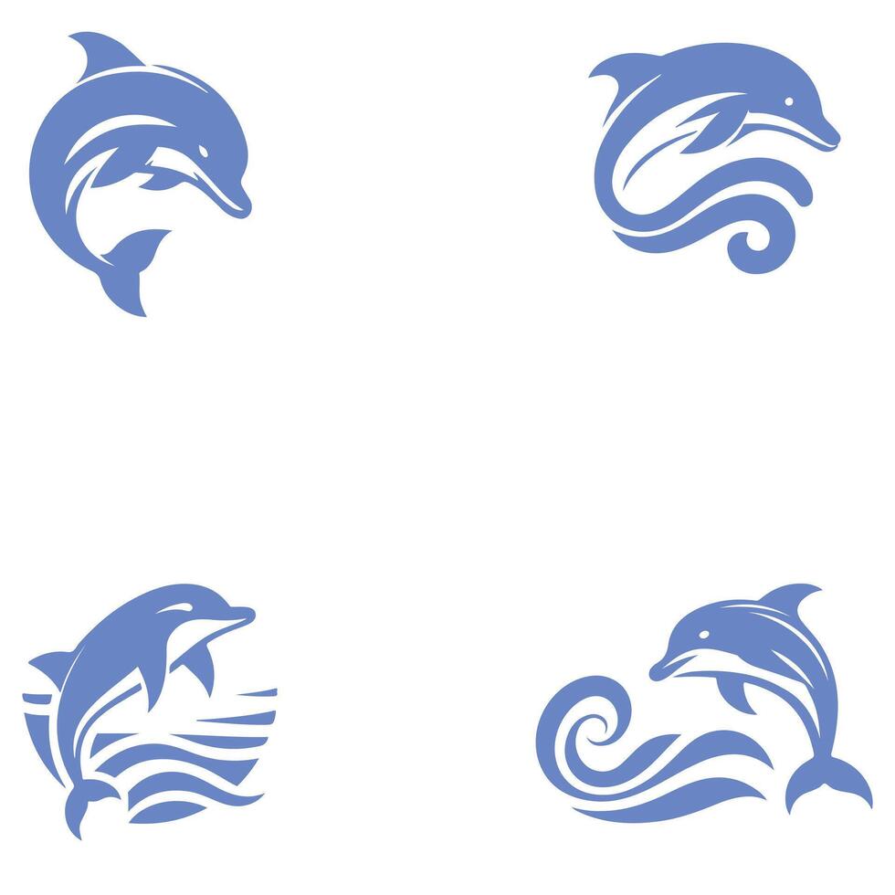 Echo Dolph collection logo design vector