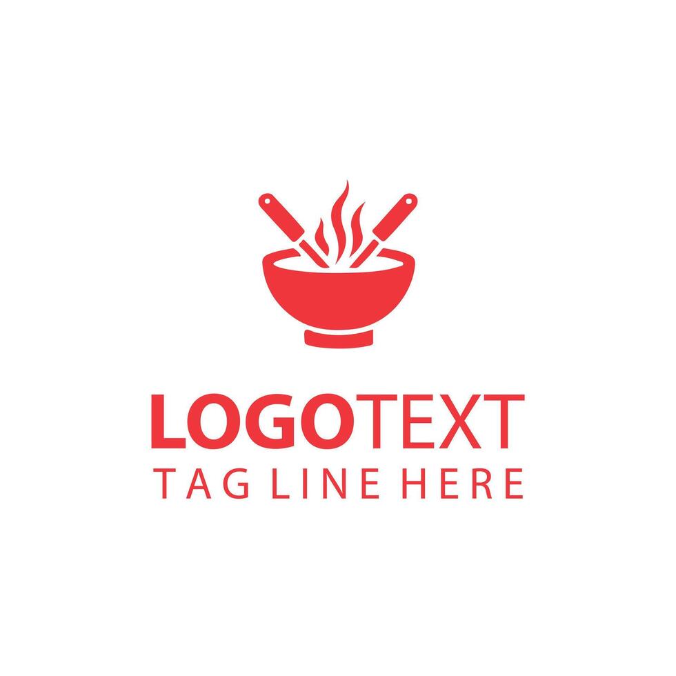 Radiant Bowl Logo Design vector