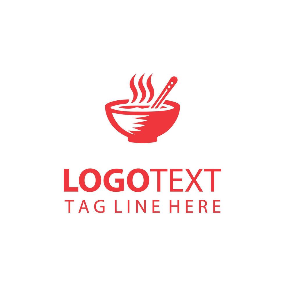 Simply Bowl Logo Design vector