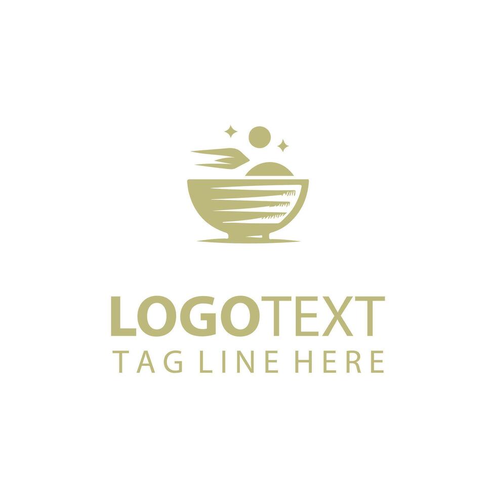 Harmony Bowl Logo Design vector