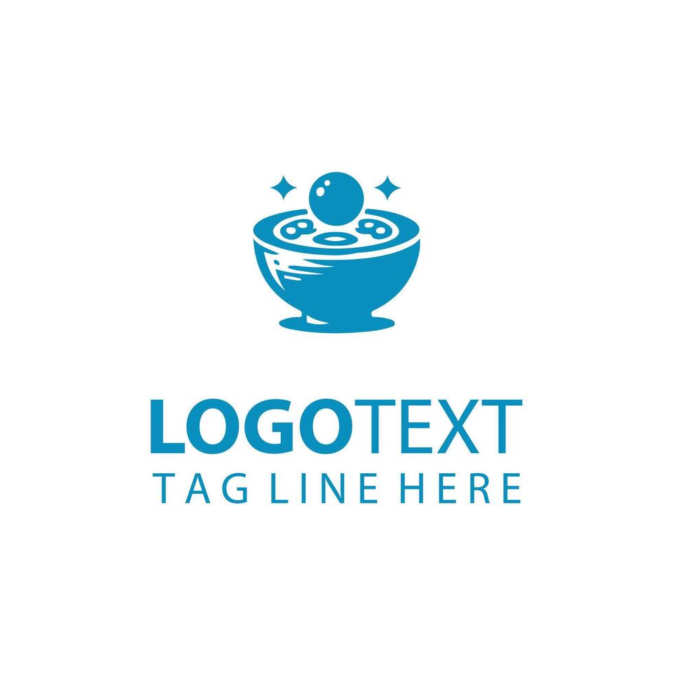 The Bowl Spot Logo Design vector