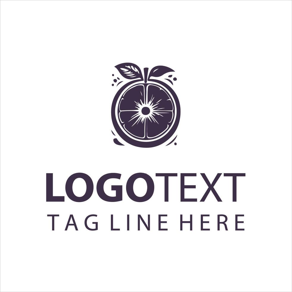 Pure Apple apple logo design vector