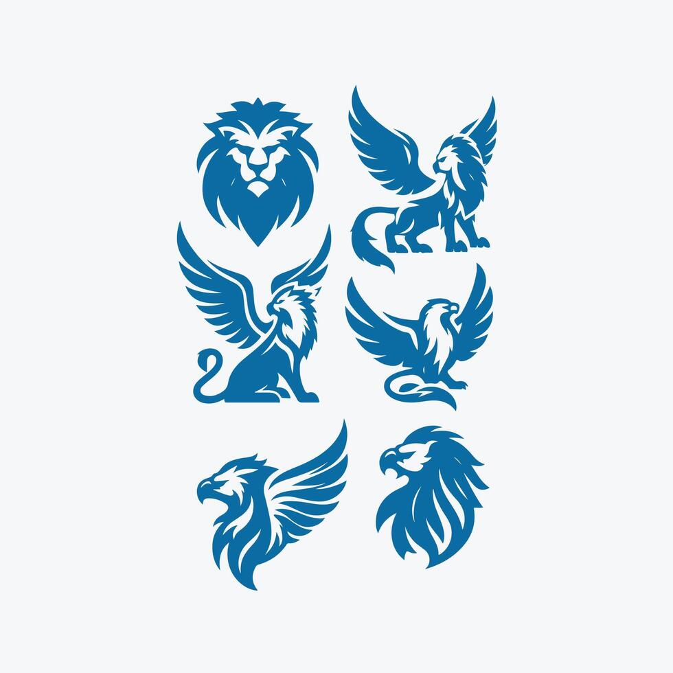 Legendary Griffin collection logo vector
