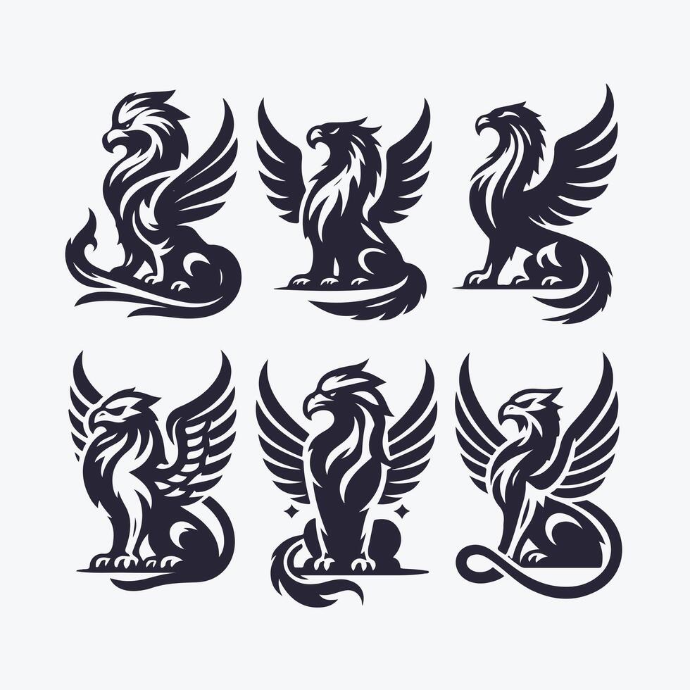 Griffin Empire collection logo vector