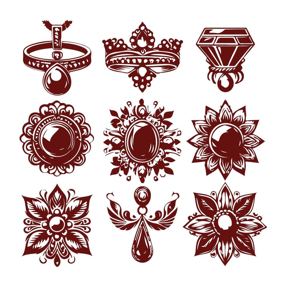 Sparkling Gold collection logo design vector
