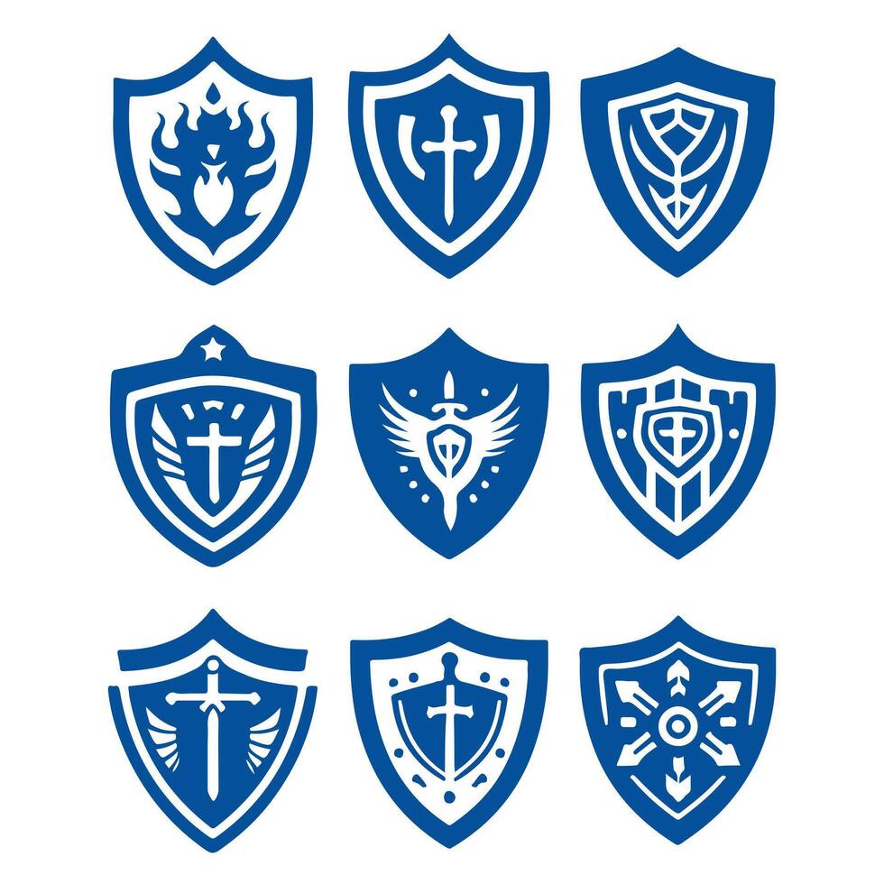 Rising Bushido collection logo design vector