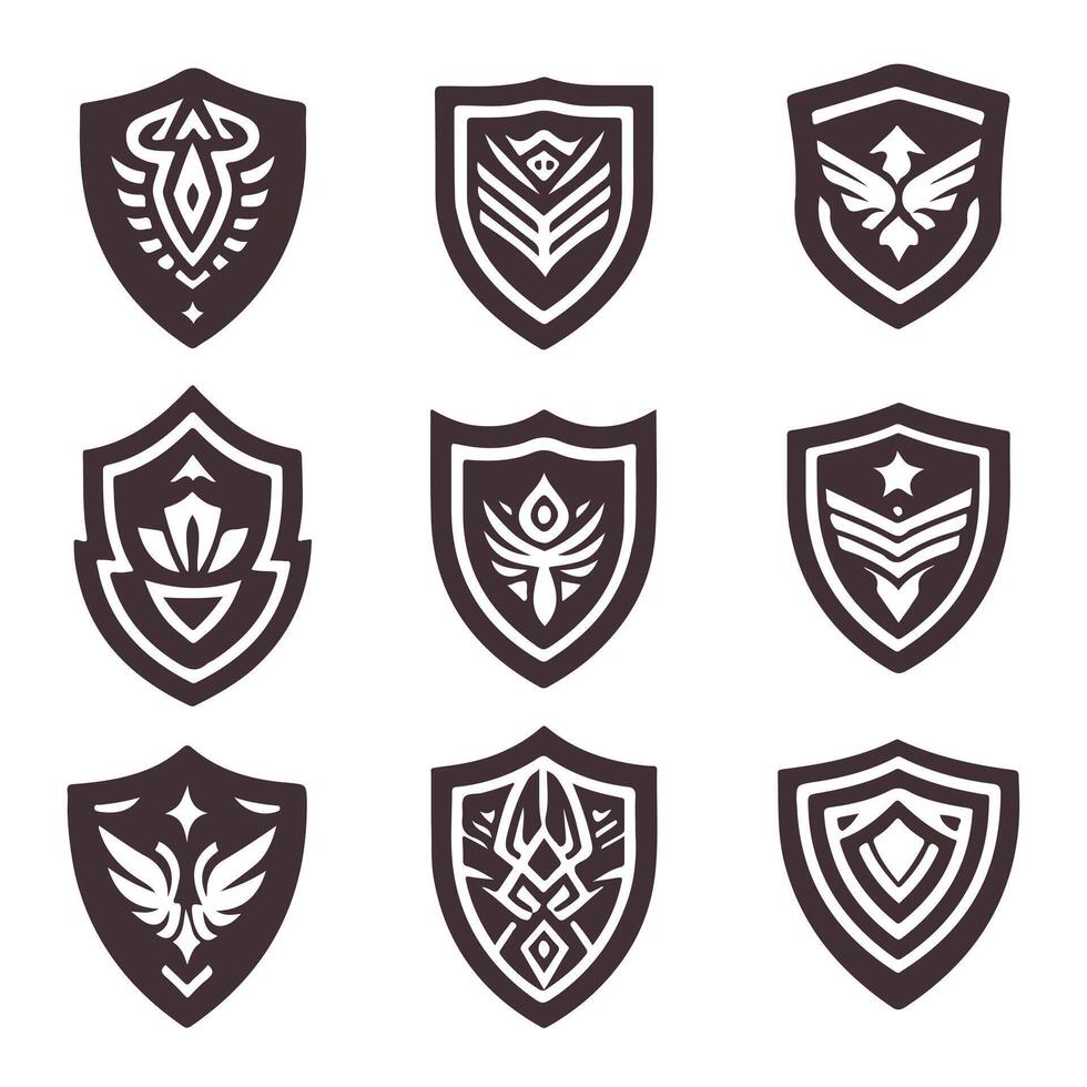 Thunder Katana collection logo design vector