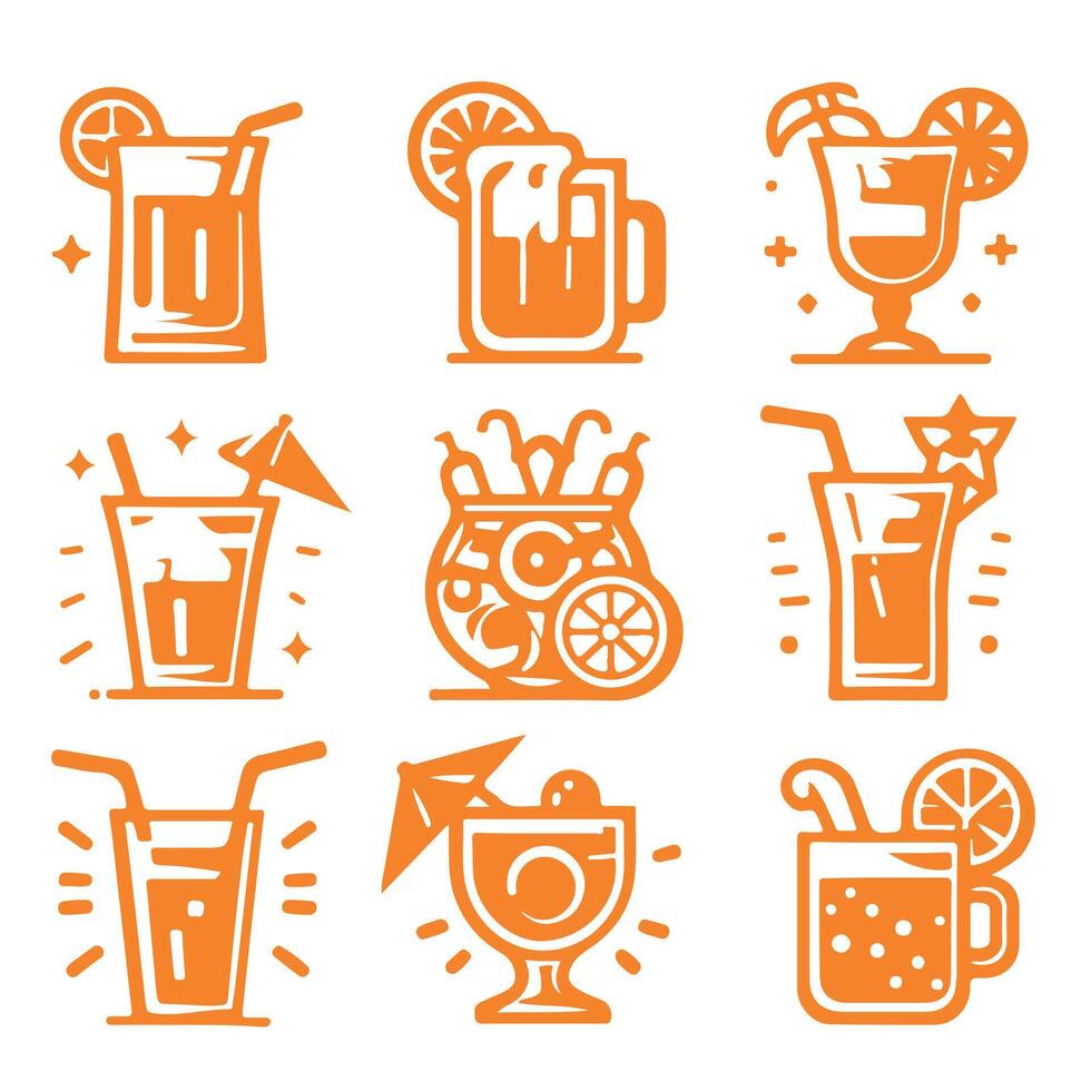 Vibe Stream collection logo design vector