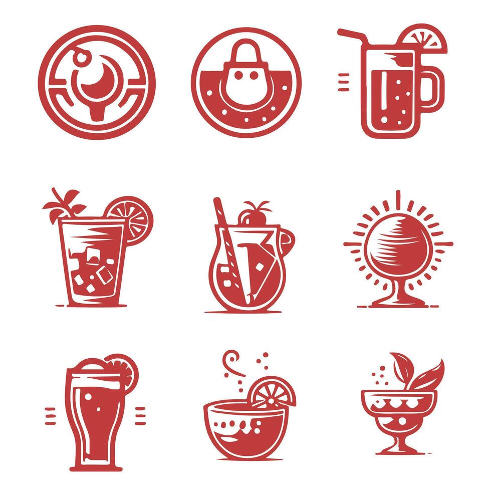 Spark Zing collection logo design vector