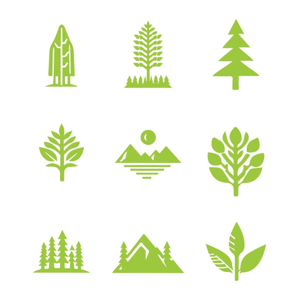 Willows tone collection logo vector
