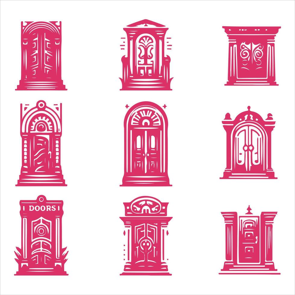 Vista Vault collection logo vector