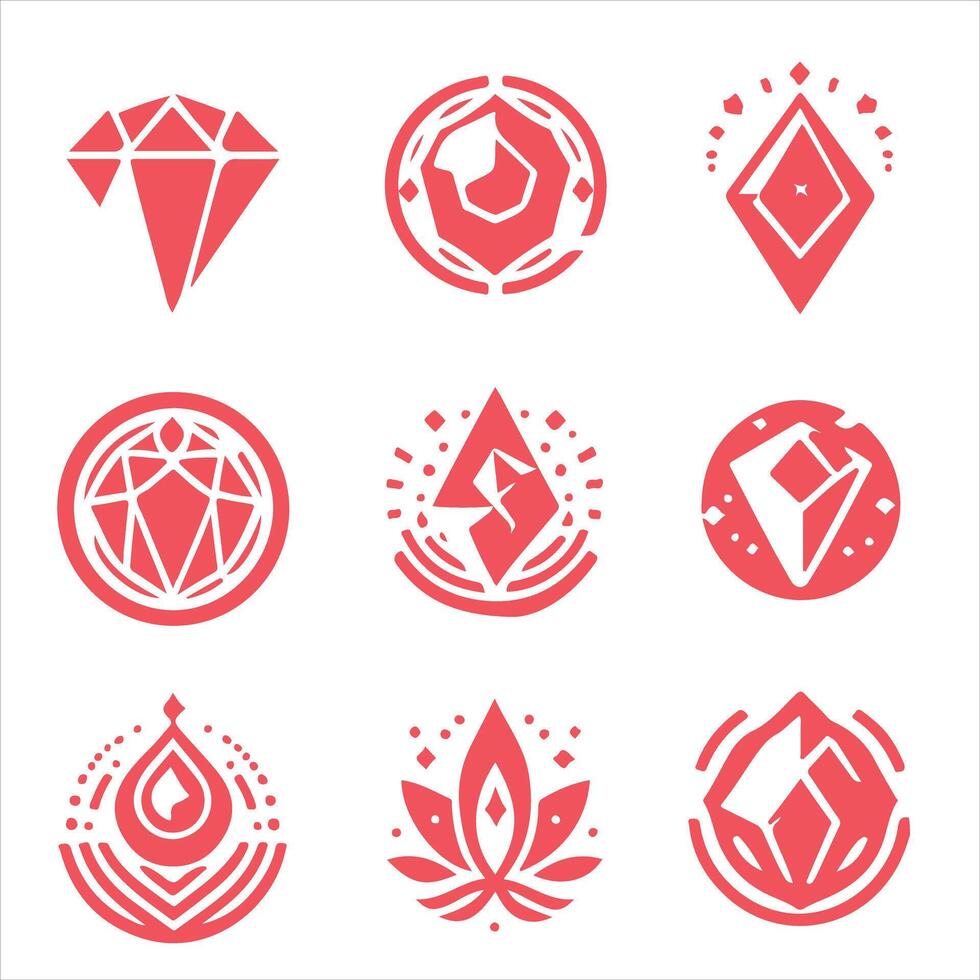 Elite diamond collection logo vector
