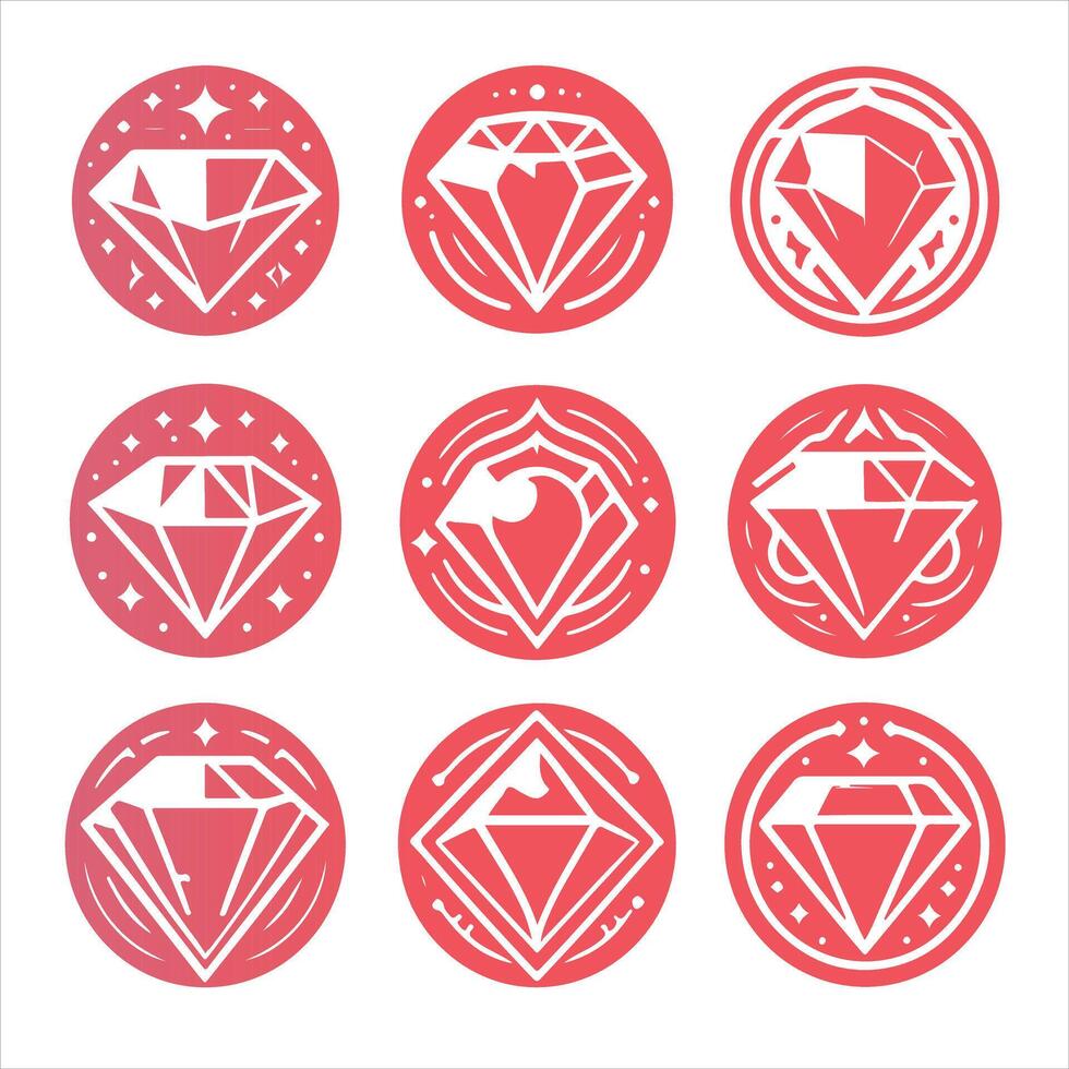 Eternal Diamonds collection logo vector
