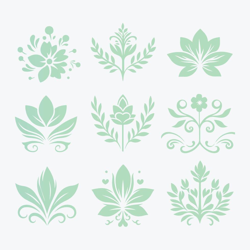 Opal Daisy collection logo vector