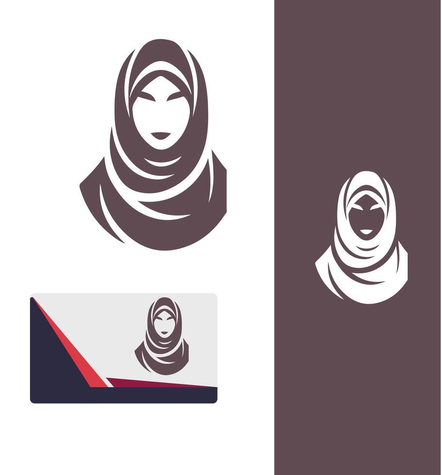 Cloaked in Charm Veiled Logo Design vector