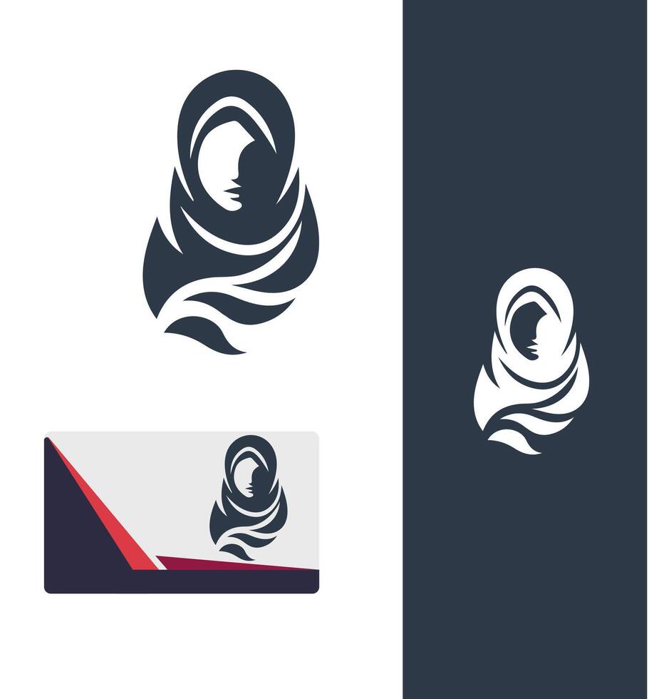 Graceful Cloak Veiled Logo vector