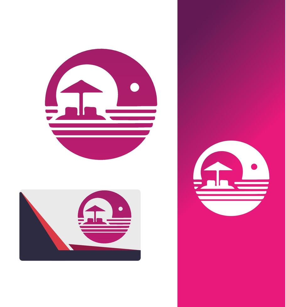 Coastal Haven Beach Logo vector