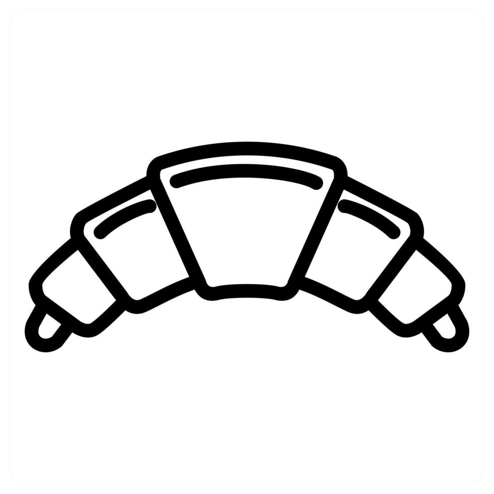 Croissants and bakery icon concept vector