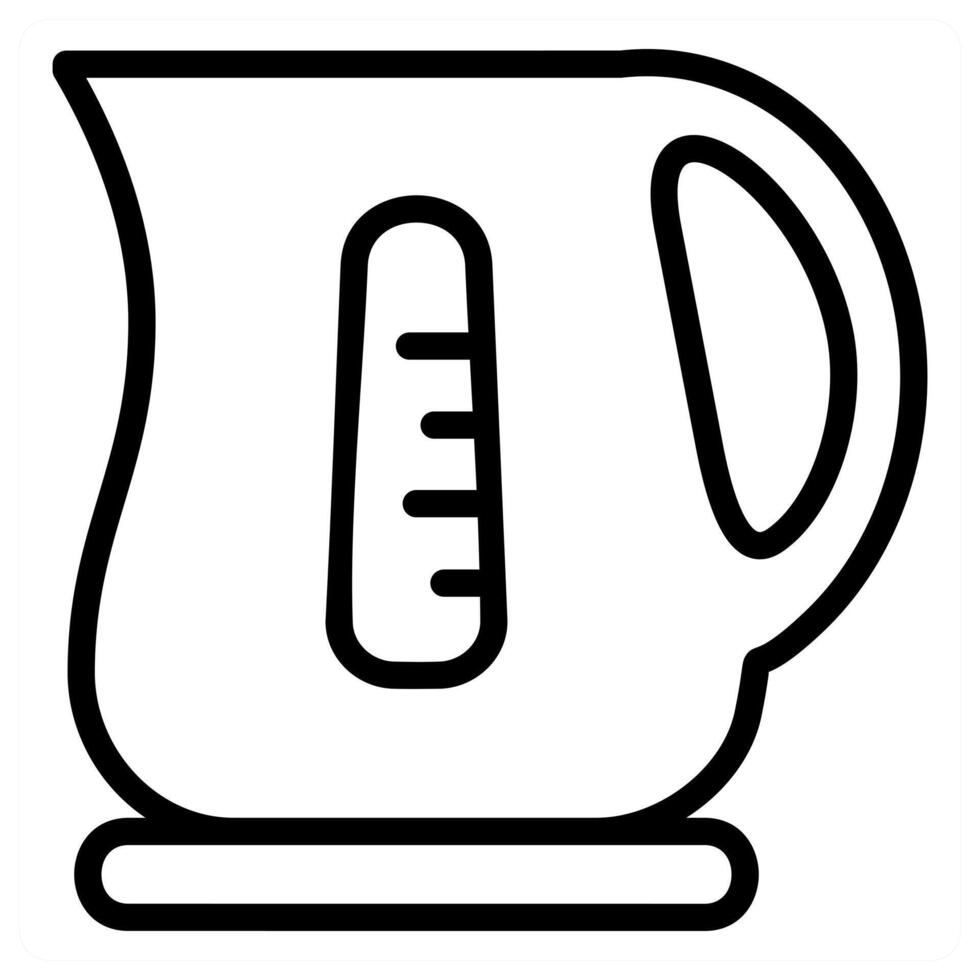 Kettle and boil icon concept vector