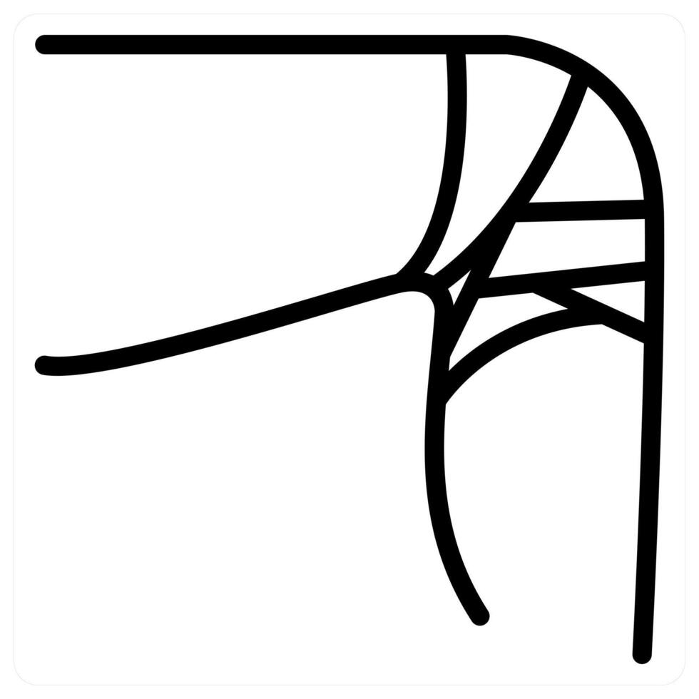 Leg Fracture icon concept vector