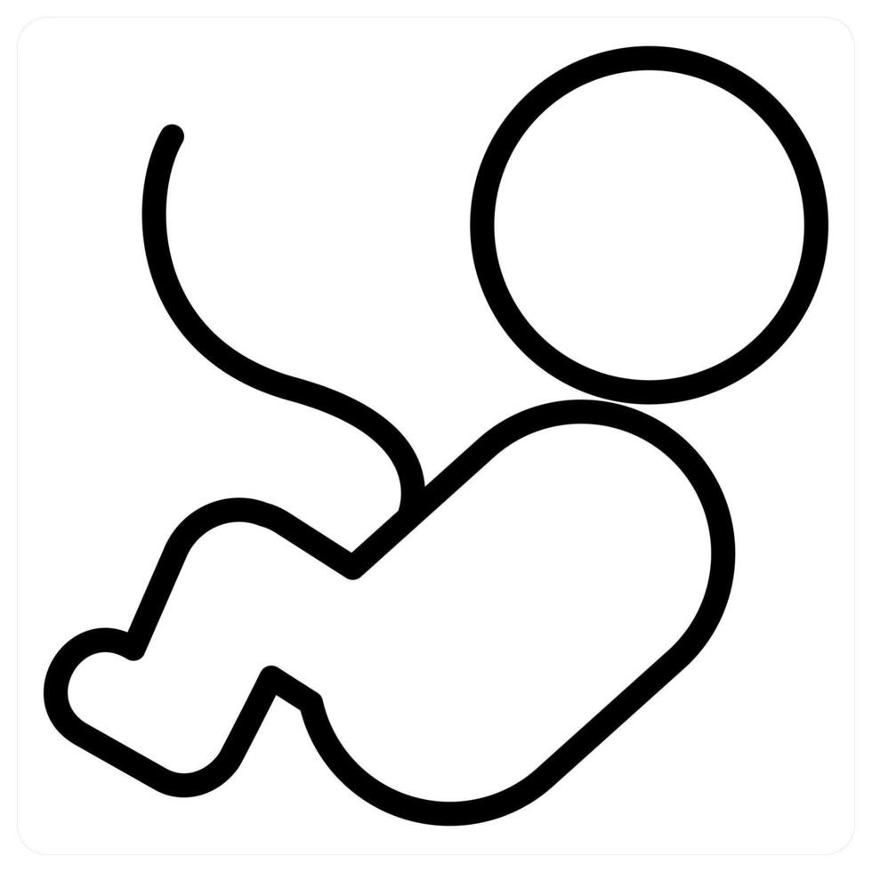 New Born icon concept vector