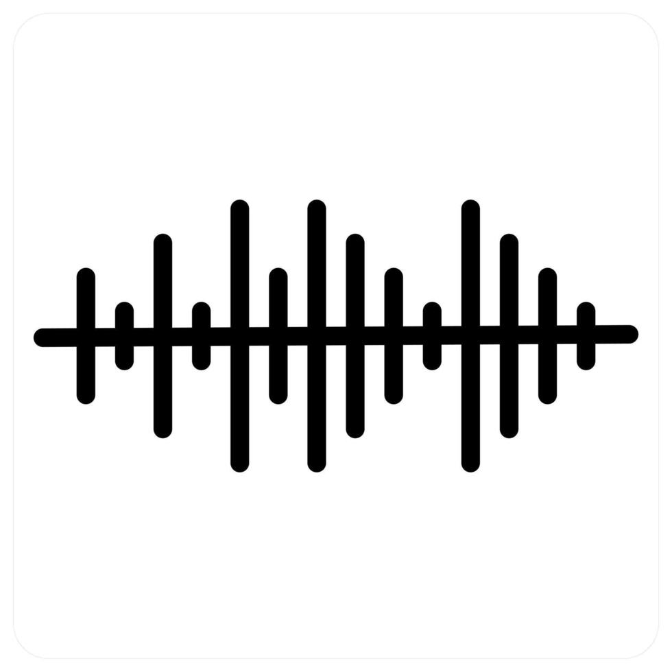 Music Noise and music icon concept vector