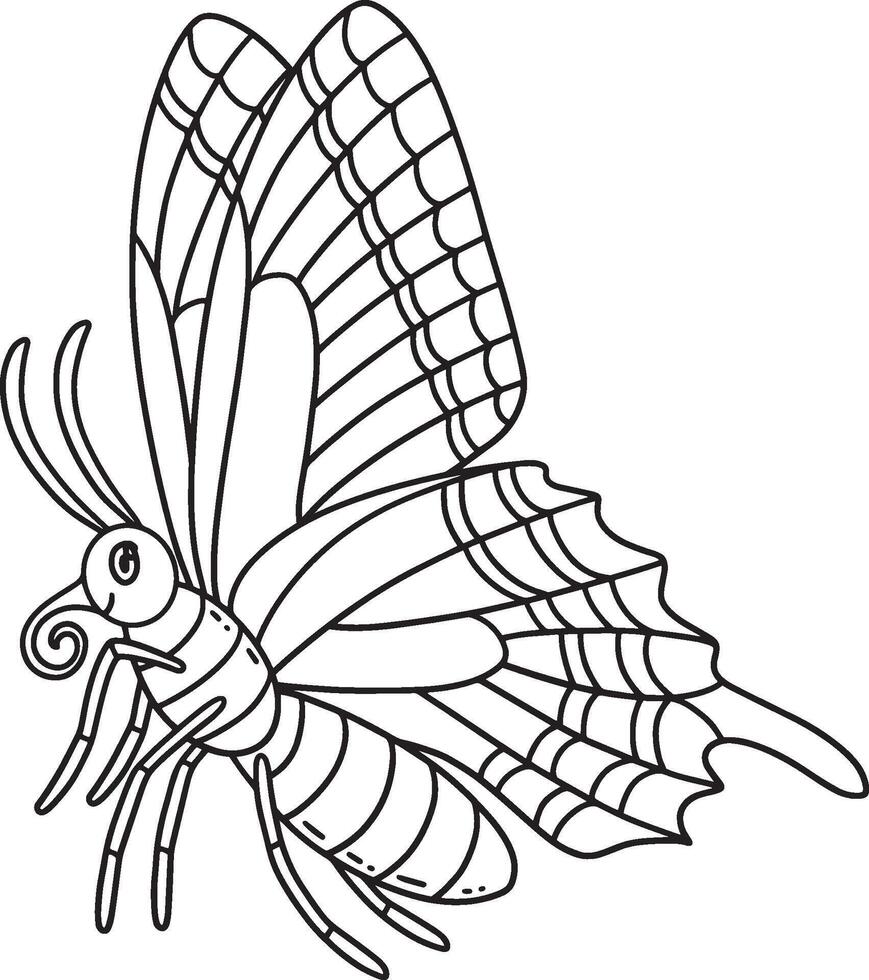 Insect Swallowtail Butterfly Animal Isolated vector