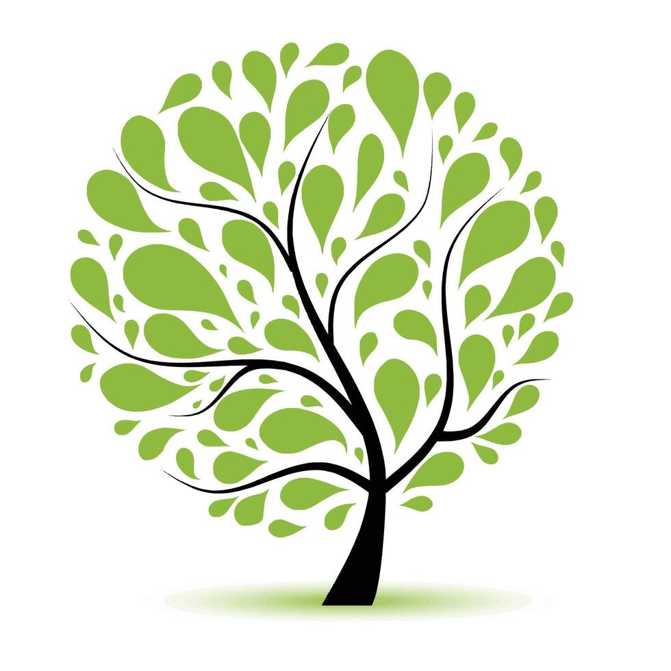 Tree Logo Artwork vector