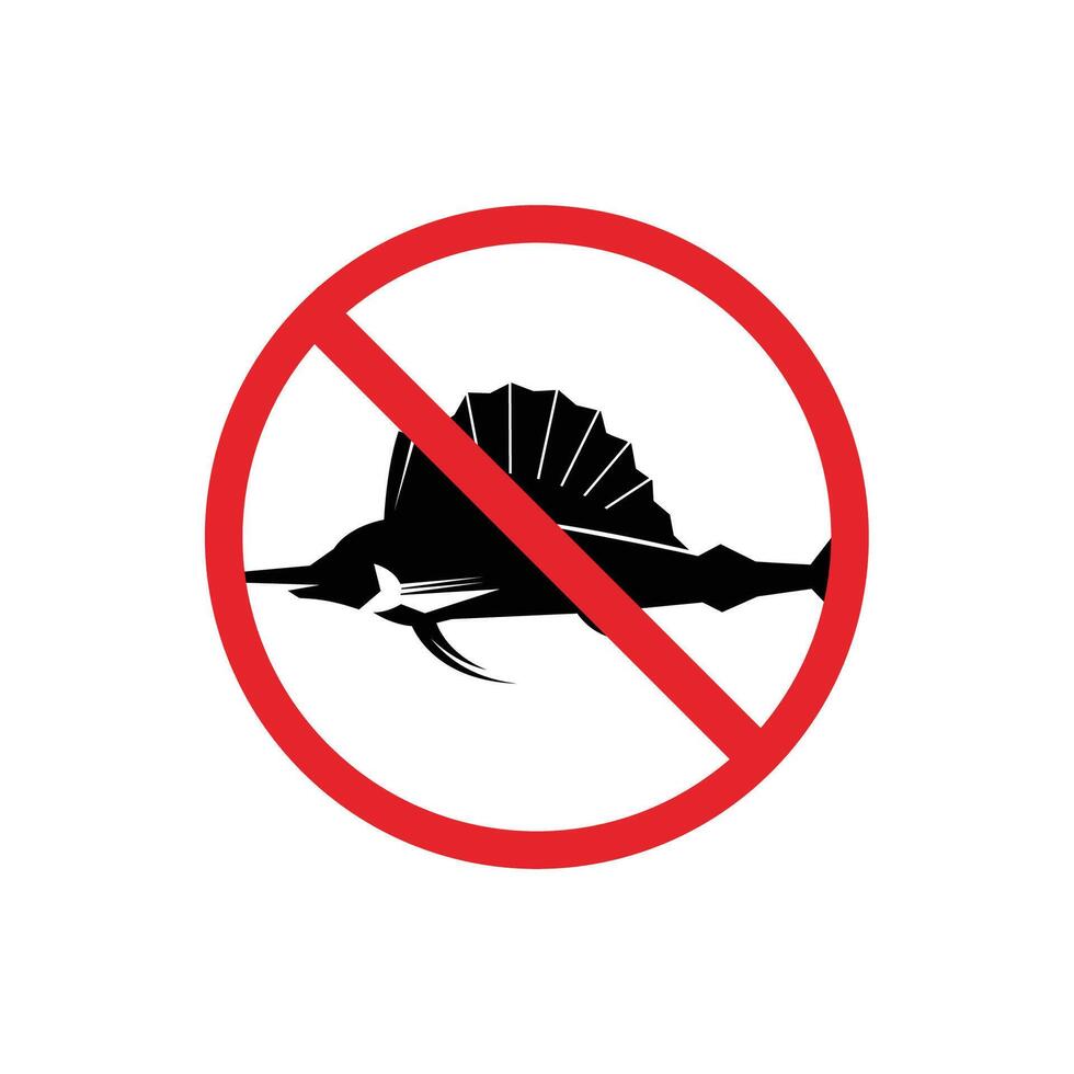 prohibited and dangerous signs. marline danger. it is forbidden to bring marline vector