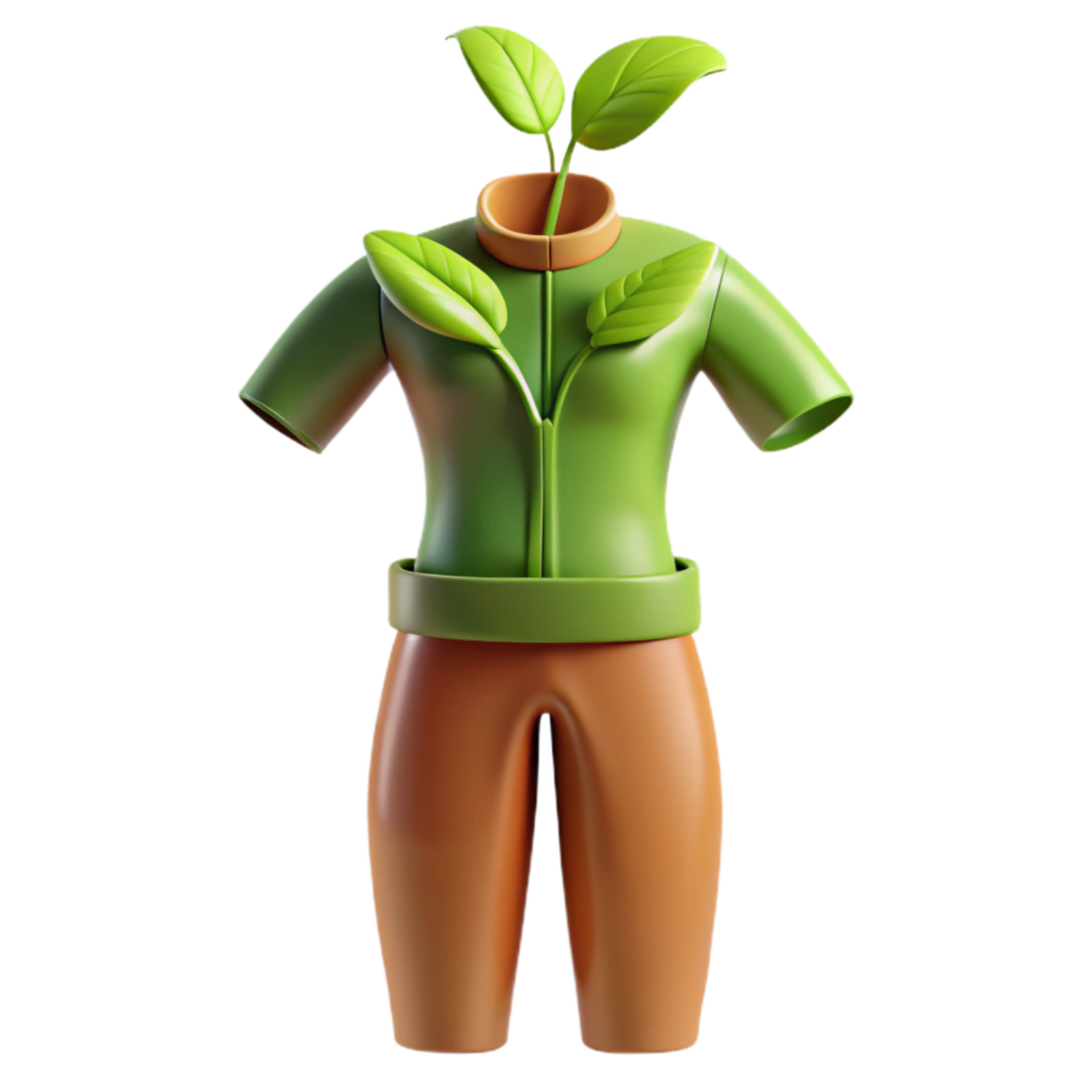 Sustainable fashion growing style eco friendly clothing 56547287 png