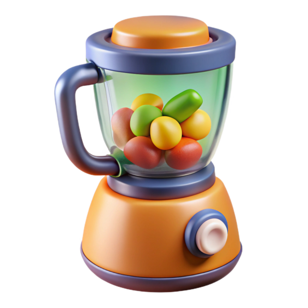 Colorful Fruit Blender, Smoothie Recipe Ideas png