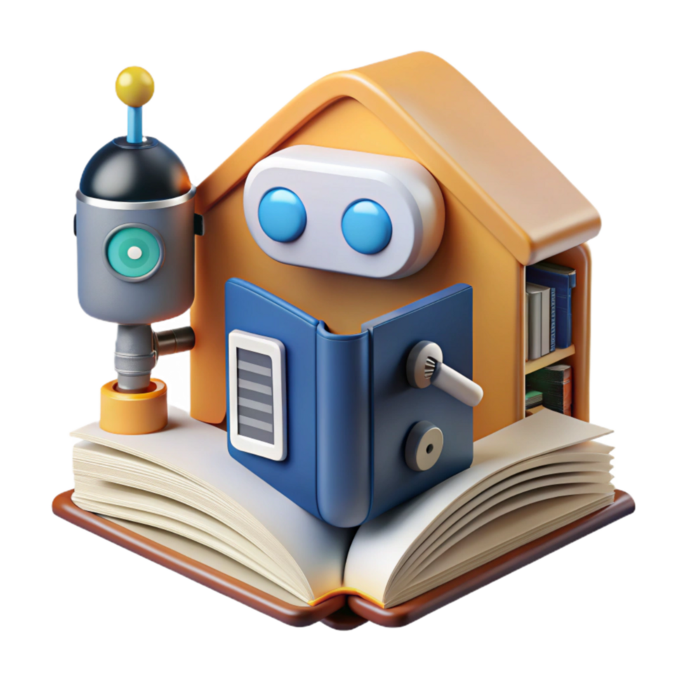AI-Powered Smart Library Book Automation and Digital Access png