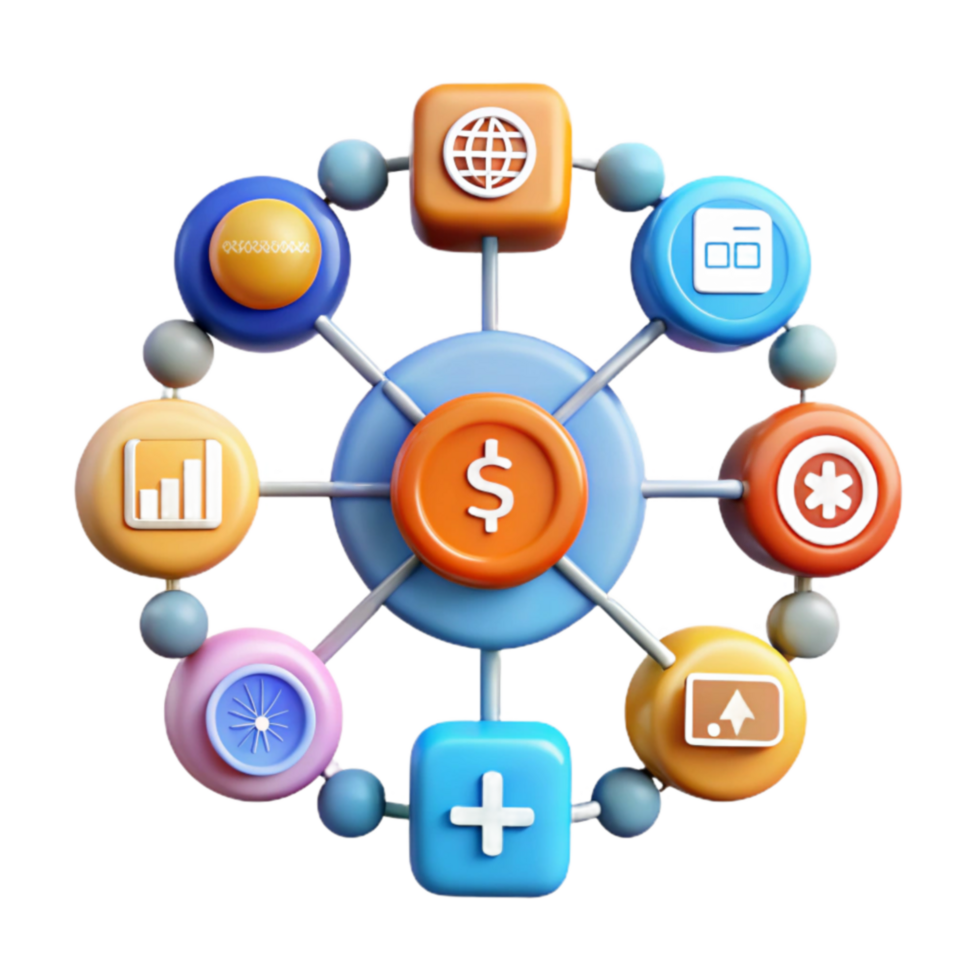 Financial App Ecosystem Connected Services Growth png