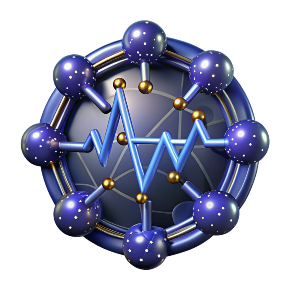 Networked Data Visualization A 3D Abstract Representation png