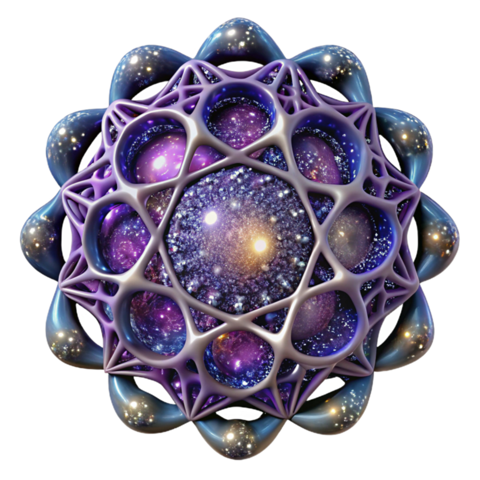 Multiverse Simulation A Cosmic Lattice Structure png