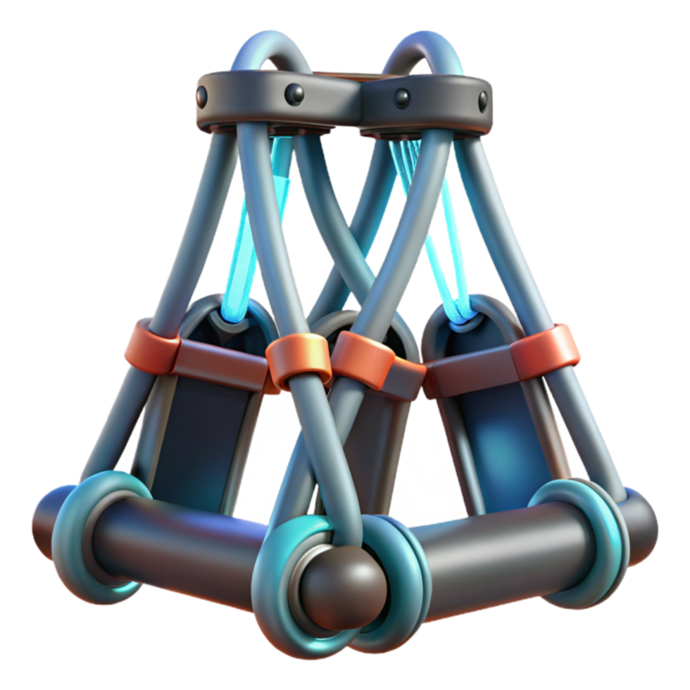 3D Model Abstract Kinetic Sculpture png