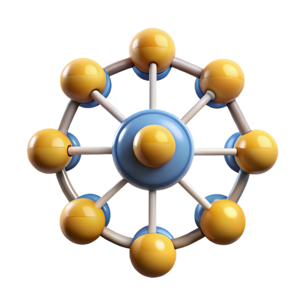 Network Structure Connectivity, Nodes, and Bonds png