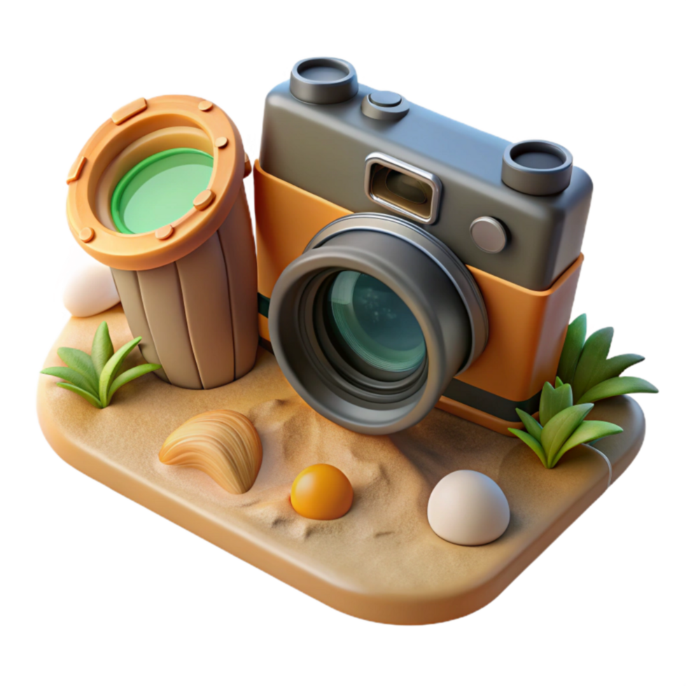 Beach Camera Summer Vacation Photography png
