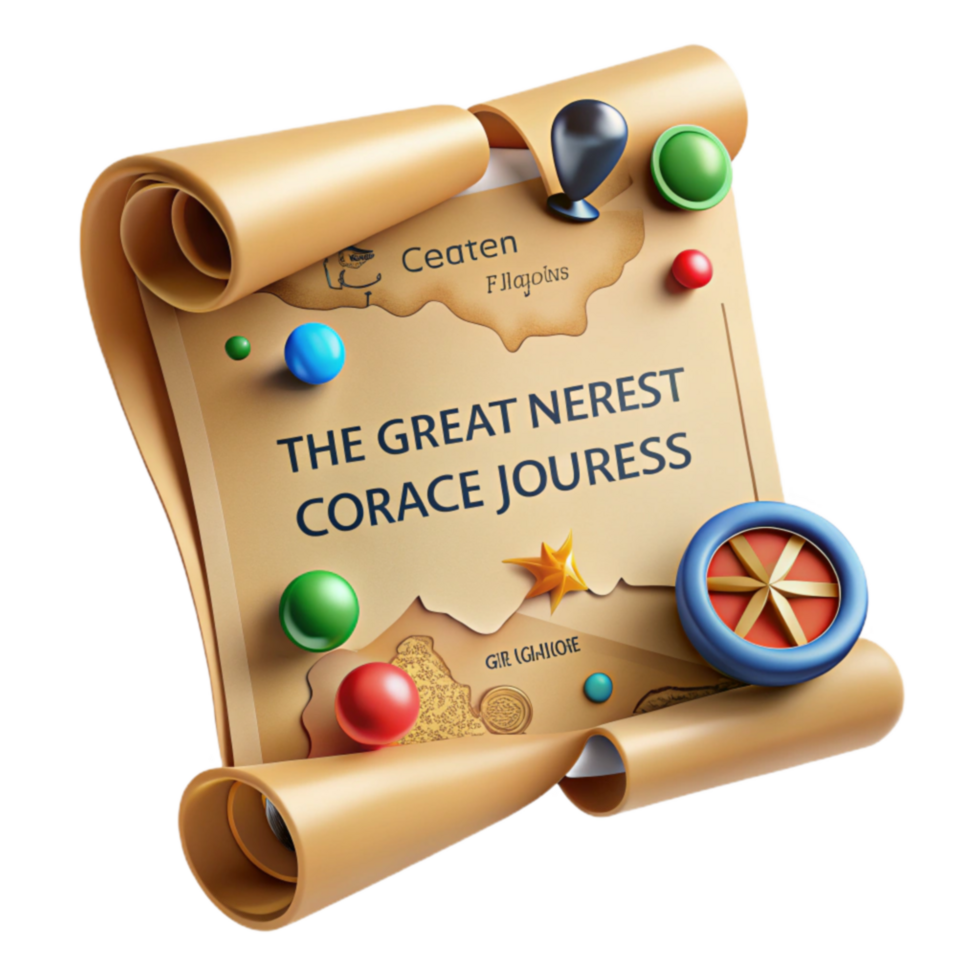 The Great Nerest Corace Jouress A Treasure Map Adventure png