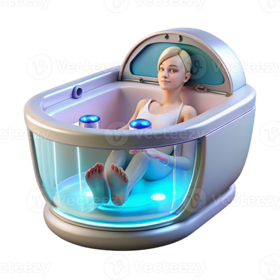 Relaxation Pod Aquatic Therapy Sensory Deprivation png